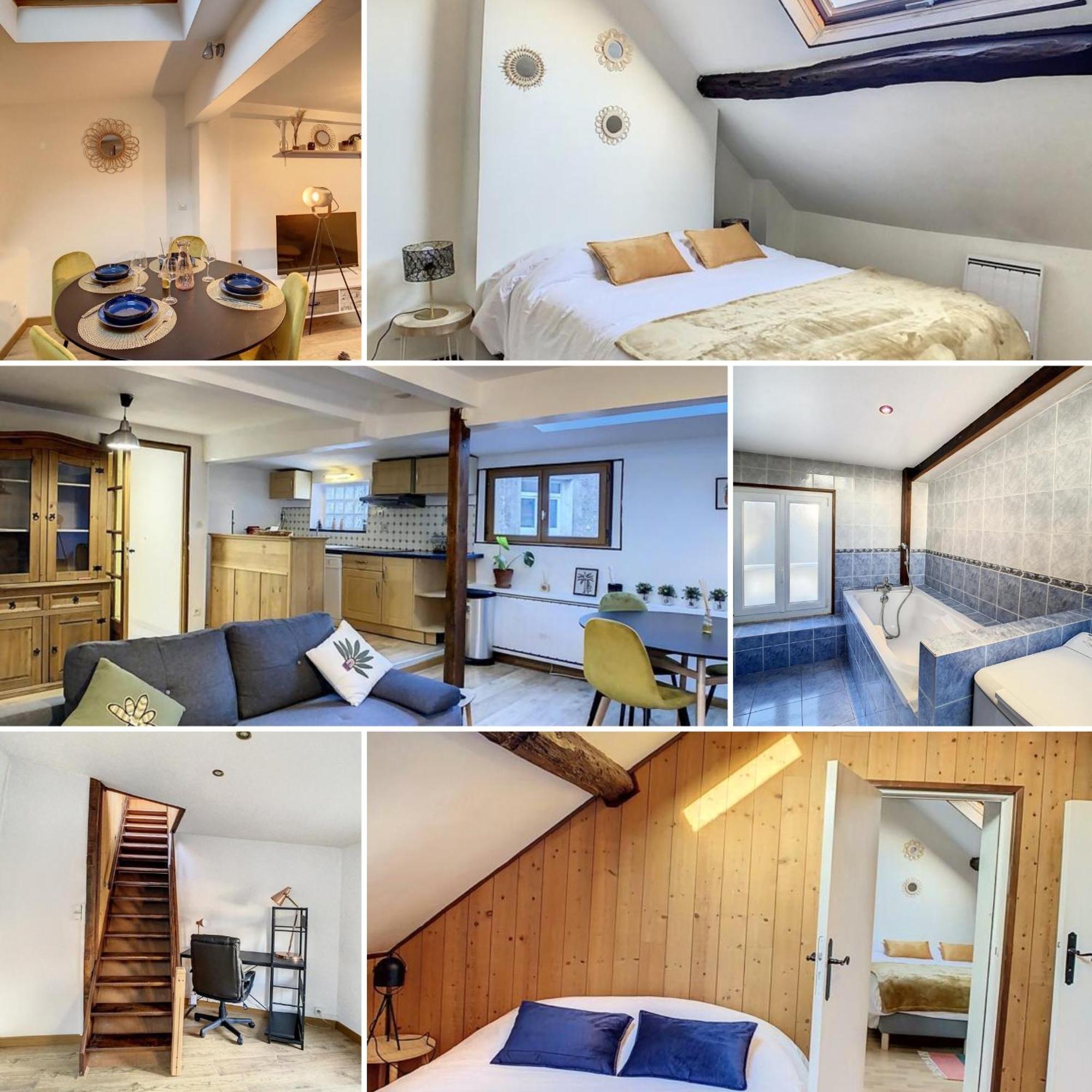 Charmant Triplex Centre-Ville De 샹티이 외부 사진